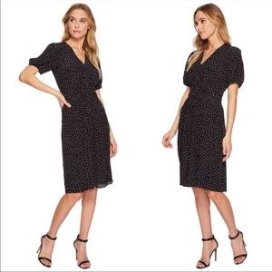 REBECCA TAYLOR Hummingbird Print Silk Dress